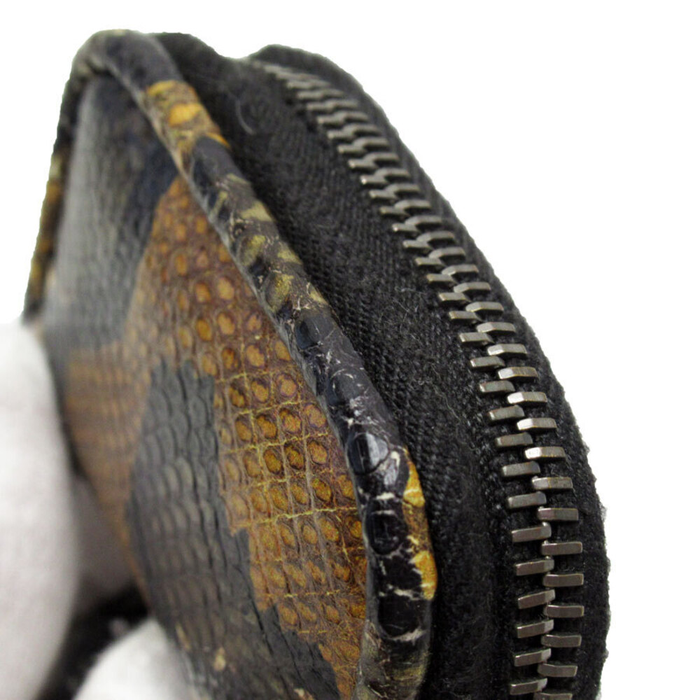 Bottega Veneta Wallet python black yellow - image 4